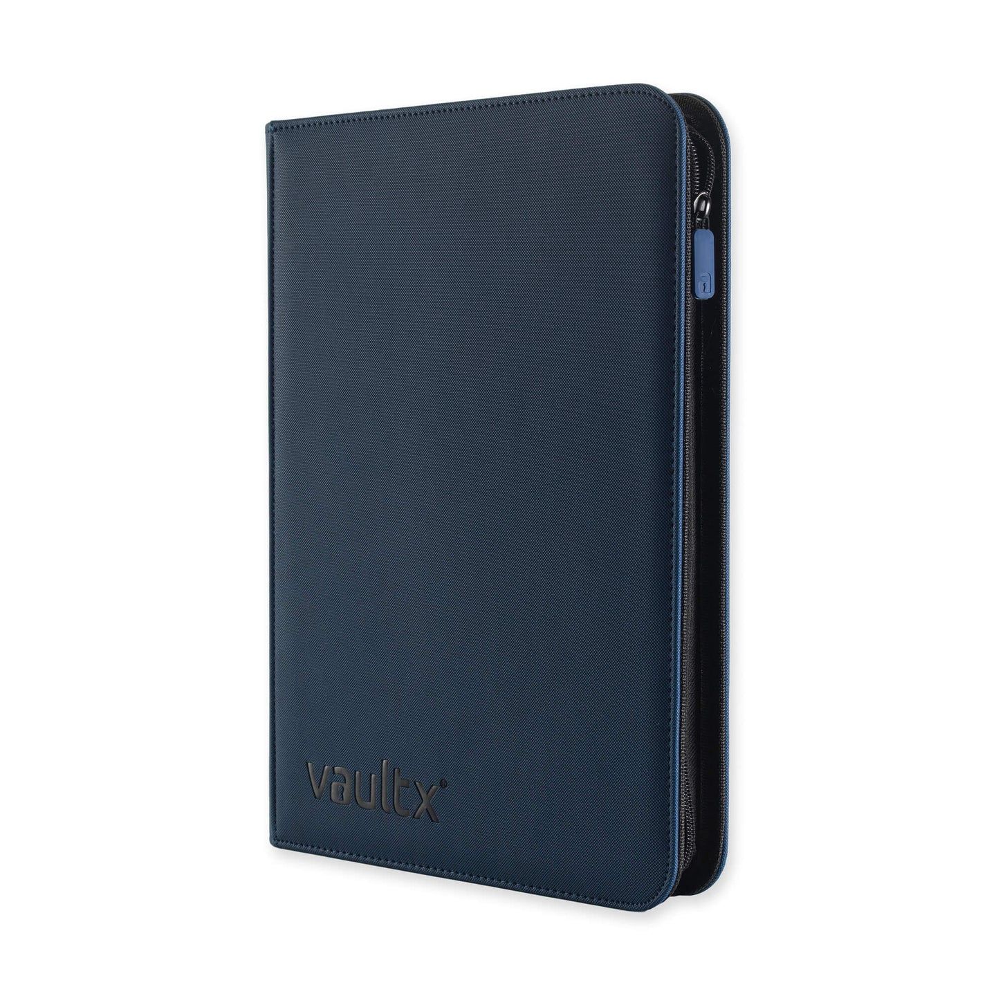 VAULT X EXO TEC 9 POCKET SIDELOADING ZIP BINDER BLUE