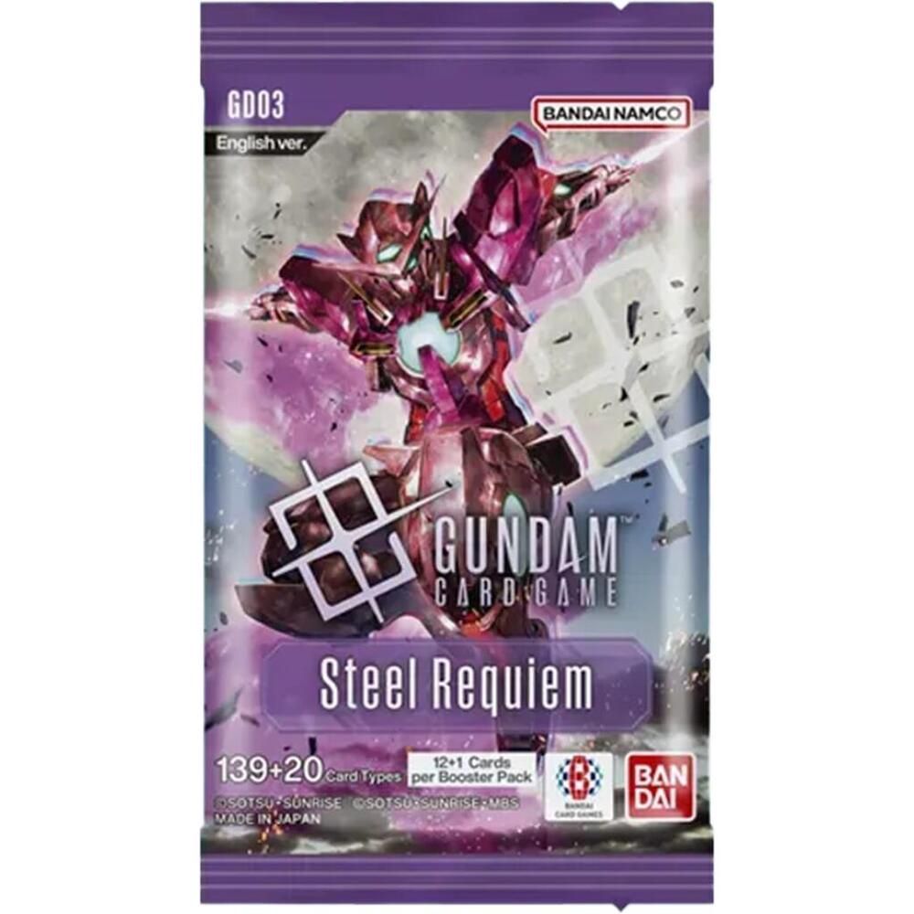 GUNDAM TCG STEEL REQUIEM BOOSTER PACK