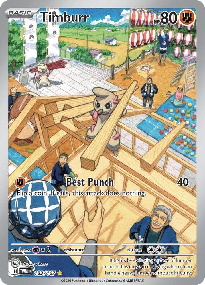 POKEMON TIMBURR 183/167
