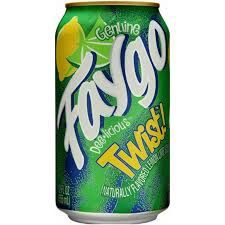FAYGO TWIST SODA CAN