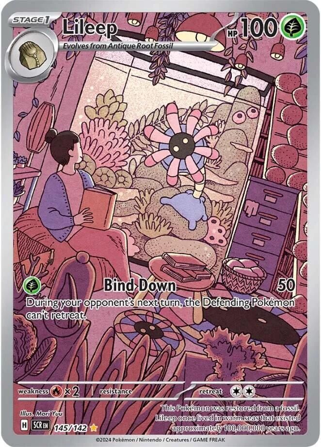 POKEMON LILEEP 145/142 ILLUS RARE