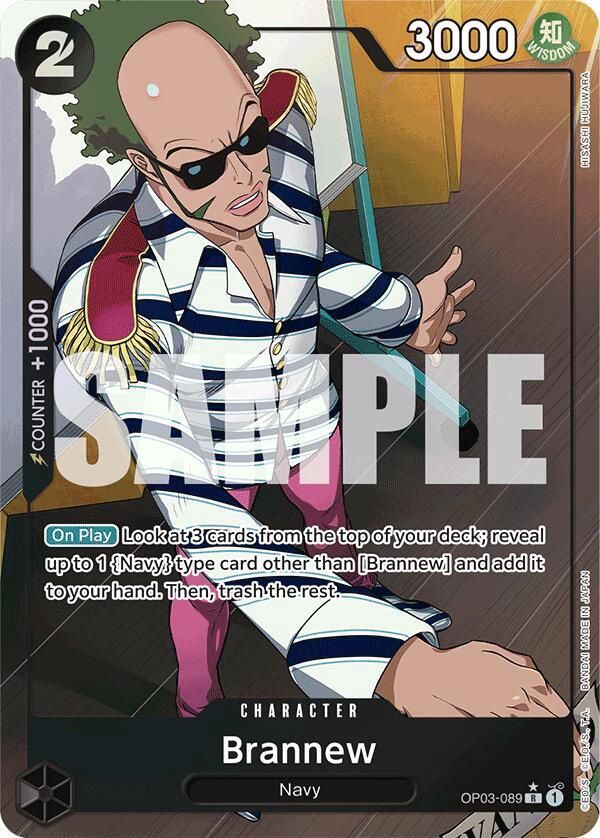 ONE PIECE BRANNEW OP03-089 FULL ART