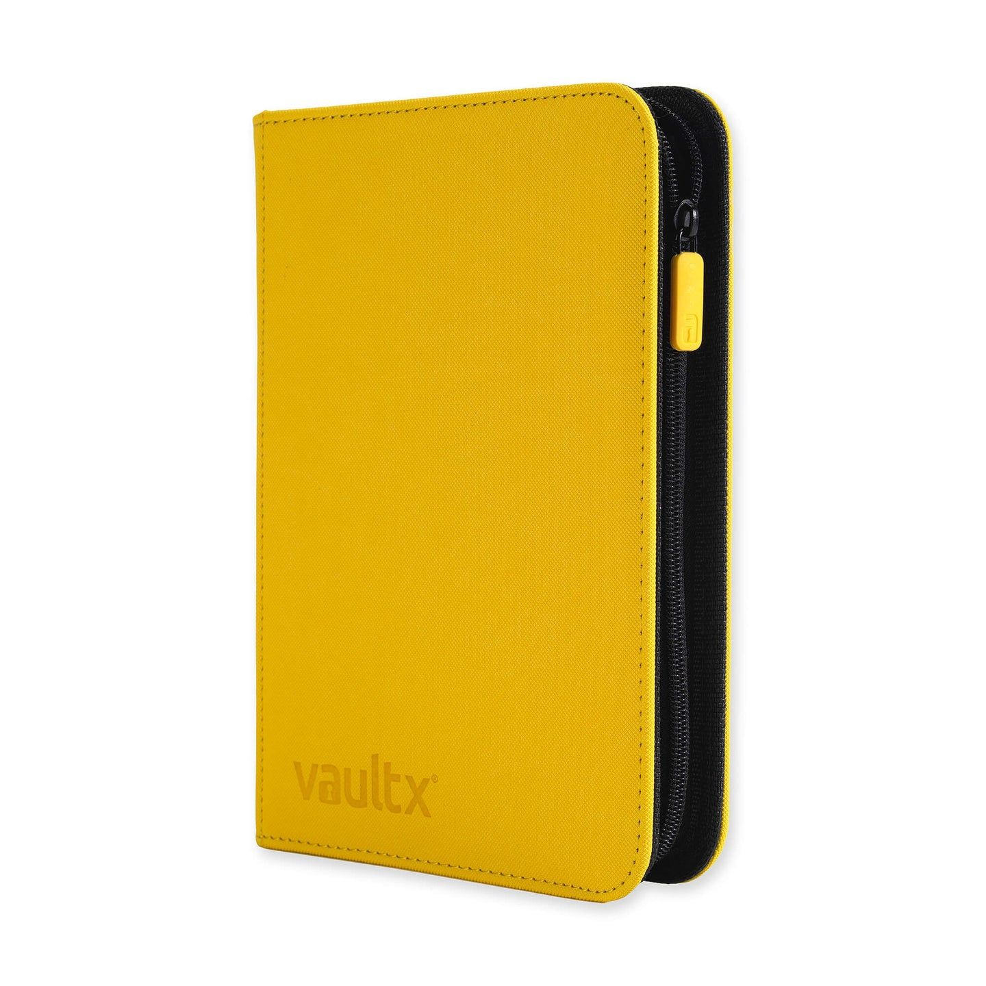 VAULT X EXO TEC 4 POCKET SIDELOADING ZIP BINDER YELLOW