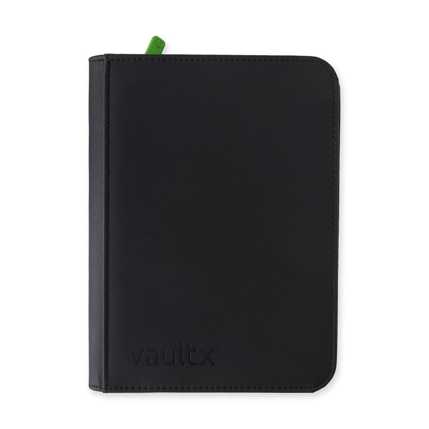 VAULT X EXO TEC 4 POCKET SIDELOADING ZIP BINDER BLACK