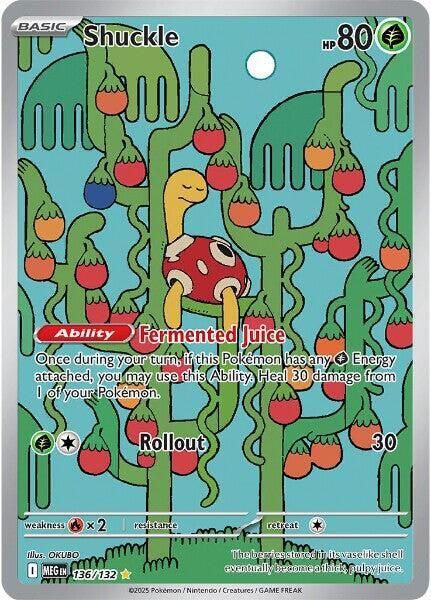 POKEMON SHUCKLE 136/132