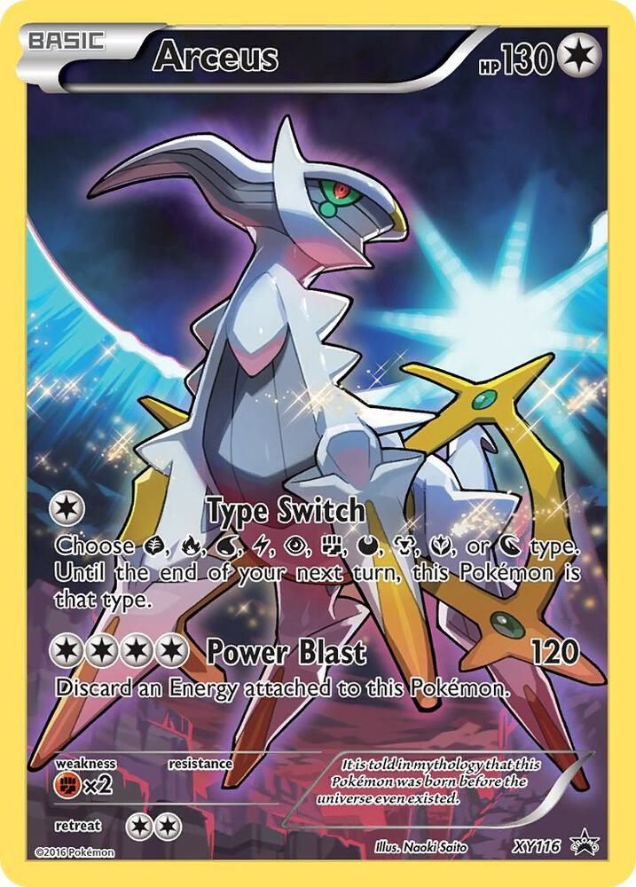 POKEMON ARCEUS XY116 PROMO