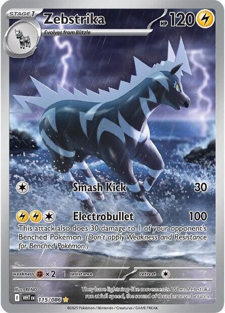 POKEMON ZEBSTRIKA 115/086
