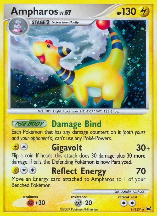 POKEMON AMPHAROS MP 1/127