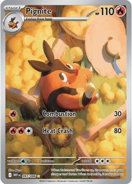 POKEMON PIGNITE 097/086