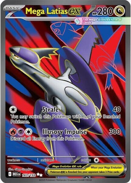 POKEMON MEGA LATIAS EX 163/132