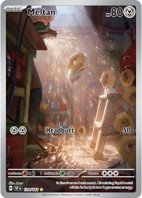 POKEMON MELTAN 179/162 ILLUS RARE