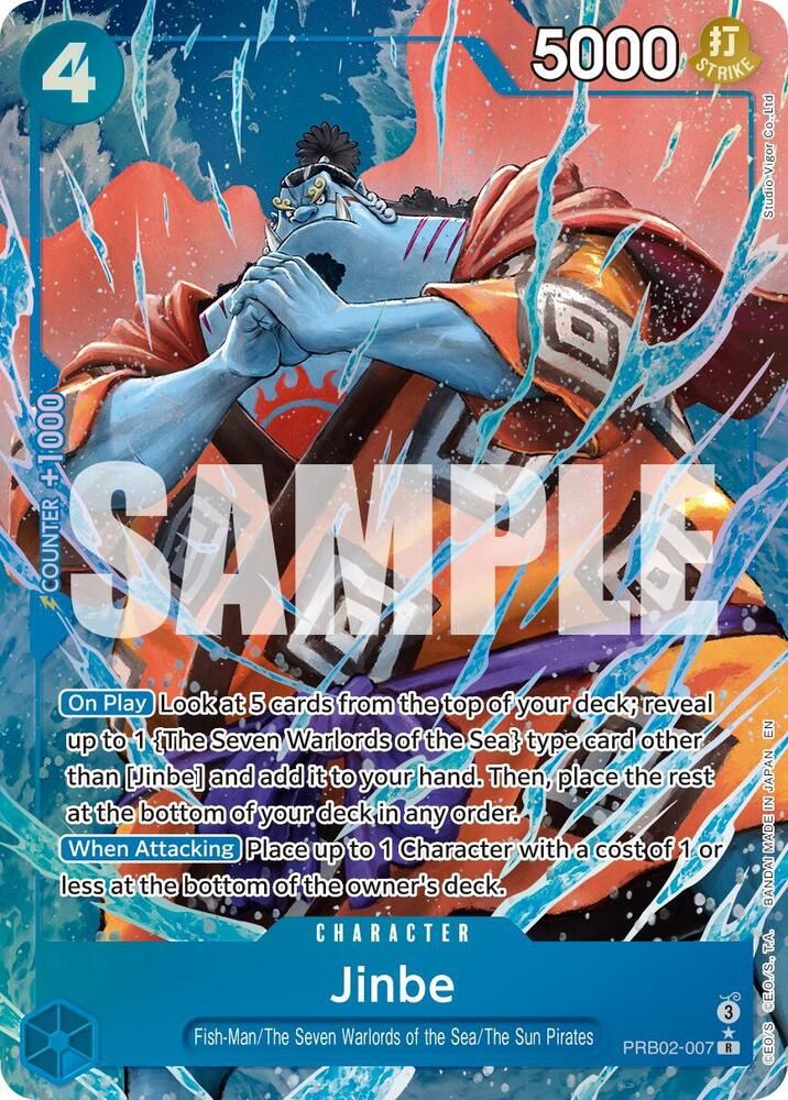 ONE PIECE JINBE PRB02-007 ALT ART