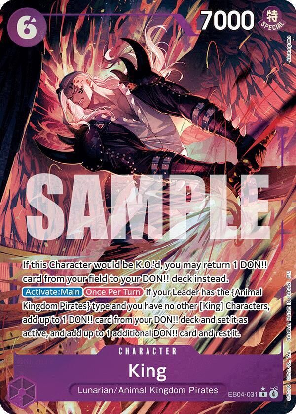 ONE PIECE KING EB04-031 ALT ART