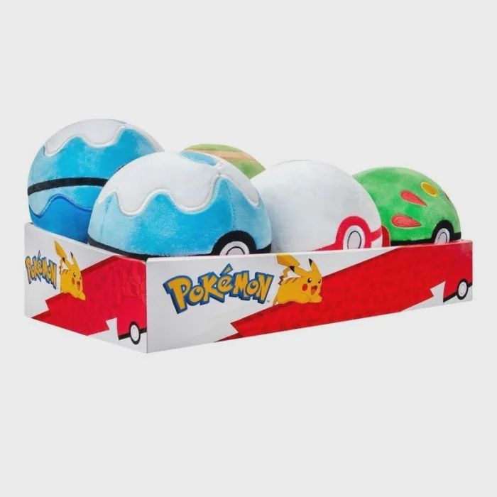 POKE BALL PLUSH ASSORTED