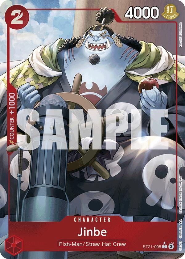 ONE PIECE JINBE ST21-005 ALT ART