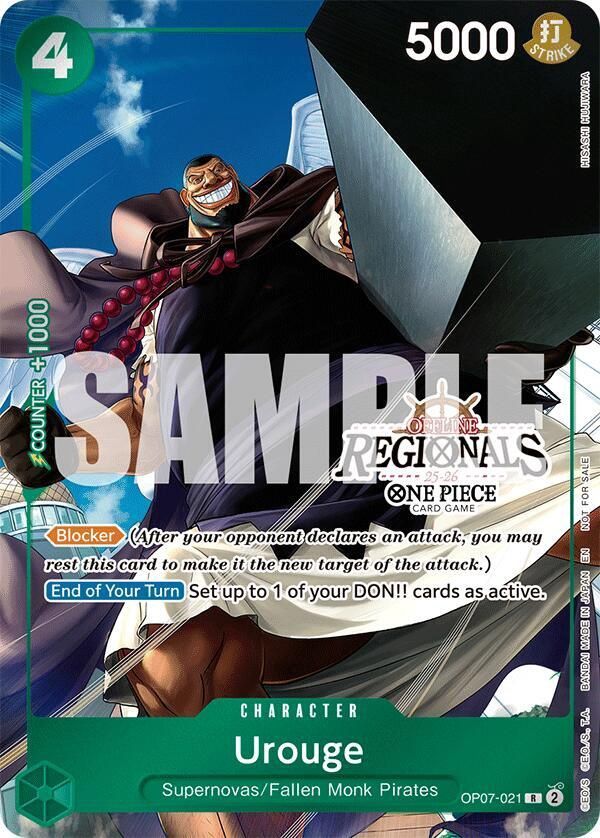 ONE PIECE UROUGE OP07-021 OFFLINE REG PART