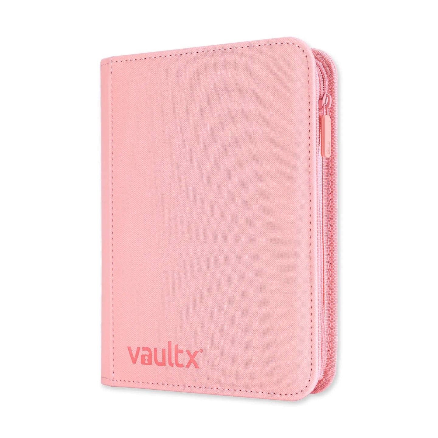 VAULT X EXO TEC 4 POCKET SIDELOADING ZIP BINDER  PINK