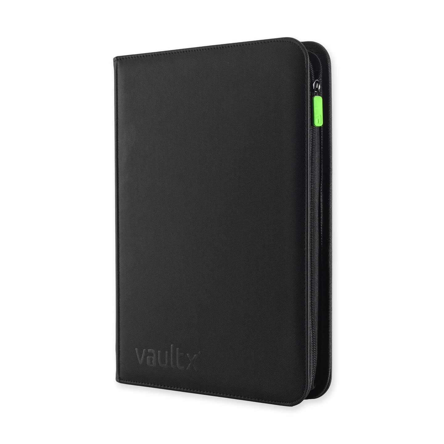 VAULT X EXO-TEC 9 POCKET SIDELOADING ZIP BINDER BLACK