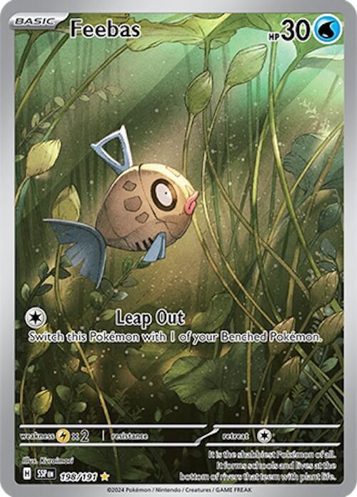 POKEMON FEEBAS 198/191 ILLUS RARE