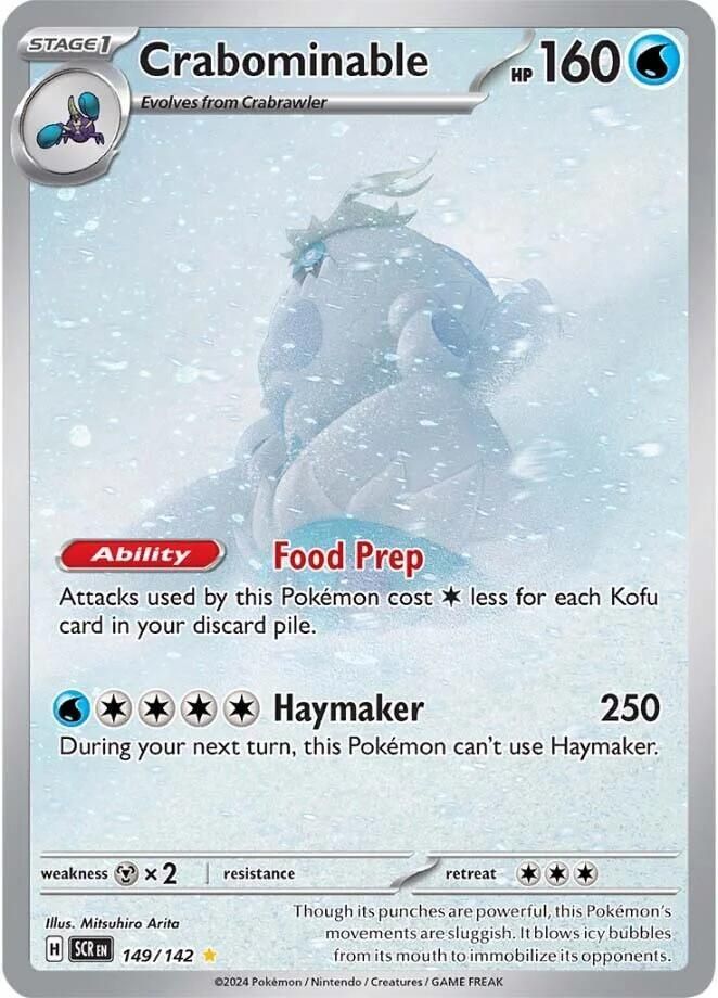 CRABOMINABLE 149/142