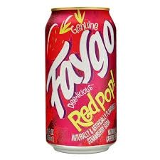 FAYGO RED POP STRAWBERRY SODA CAN
