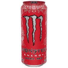 MONSTER ENERGY ULTRA RED