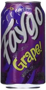 FAYGO GRAPE SODA CAN