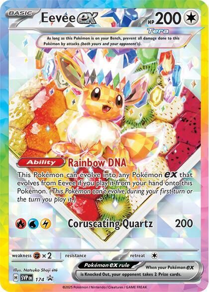 POKEMON EEVEE EX 174 PROMO LP