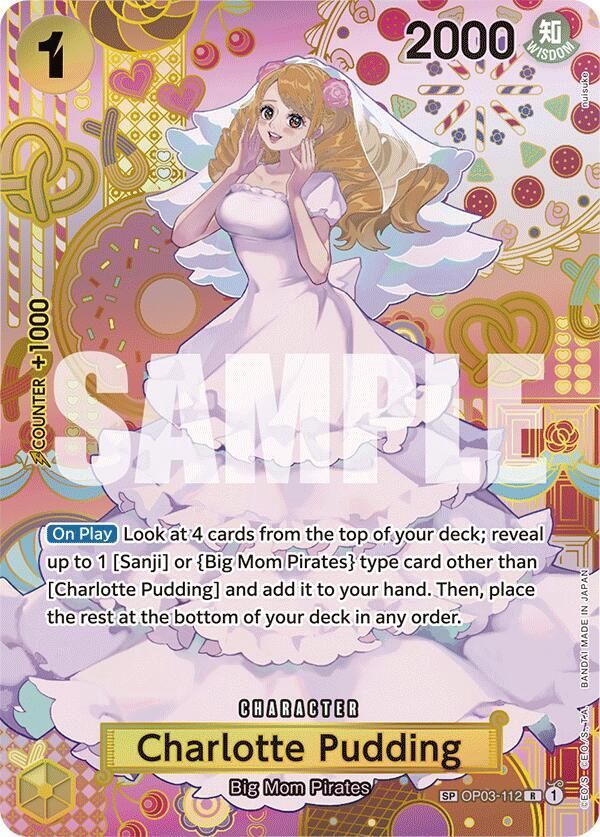 ONE PIECE CHARLOTTE PUDDING SP OP03-112