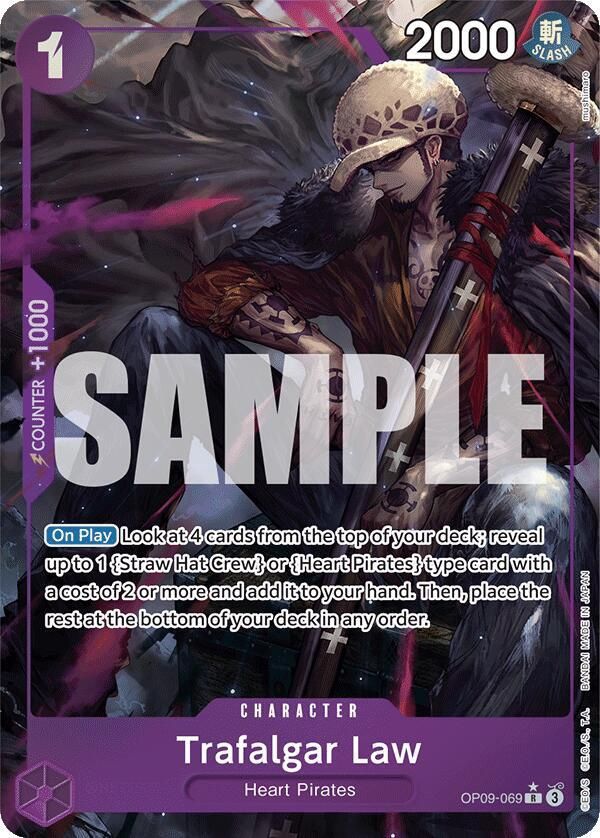 ONE PIECE TRAFALGAR LAW OP09-069  ALT ART