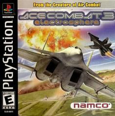 PS1 ACE COMBAT ELECTROSPHERE BLACK LABEL CIB