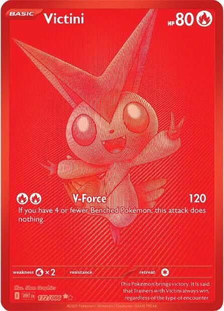 POKEMON VICTINI 172/086