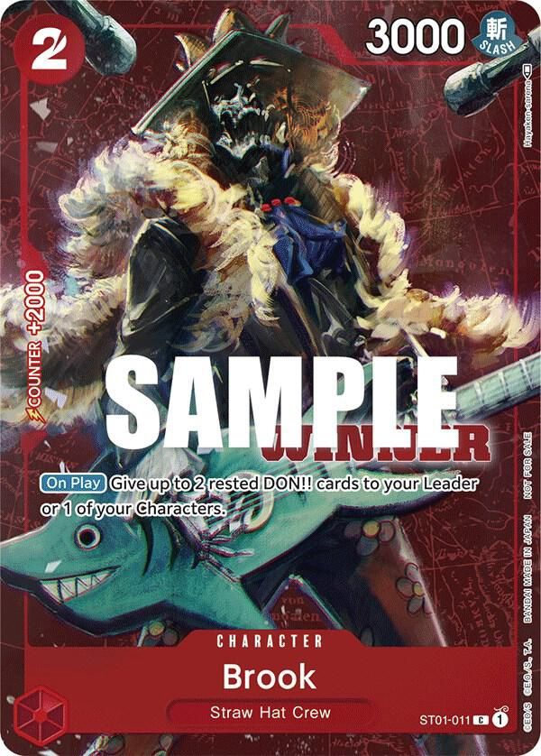 ONE PIECE BROOK ST01-011 WINNER PACK VOL 4