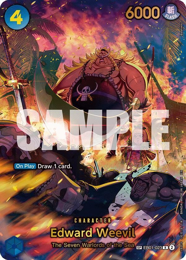 ONE PIECE EDWARD WEEVIL EB01-023 SP