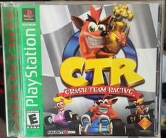 PS1 CTR CRASH TEAM RACING GREATEST HITS CIB