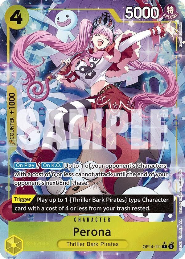 ONE PIECE PERONA OP14-111 ALT ART