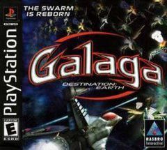 PS1 GALAGA DESTINATION EARTH BLACK LABEL CIB