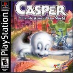 PS1 CASPER FRIENDS AROUND THE WORLD BLACK LABEL CIB