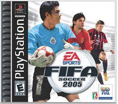 PS1 FIFA SOCCER 2005 BLACK LABEL CIB