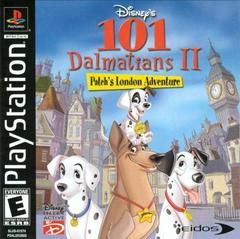 PS1 101 DALMATIONS 2 PATCH LONDON ADVENTURE  BLACK LABEL CIB