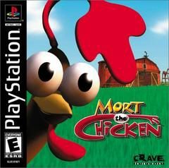 PS1 MORT THE CHICKEN BLACK LABEL CIB