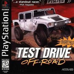 PS1 TEST DRIVE OFFROAD BLACK LABEL CIB