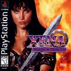 PS1 XENA WARRIOR PRINCESS BLACK LABEL CIB
