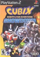 PS2 CUBIX ROBOTS FOR EVERYONE SHOWDOWN BLACK LABEL CIB