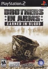 PS2 BROTHERS IN ARMS EARNED IN BLOOD BLACK LABEL CIB