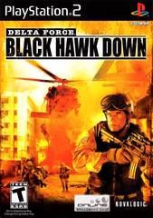 PS2 DELTA FORCE BLACK HAWK DOWN BLACK LABEL CIB