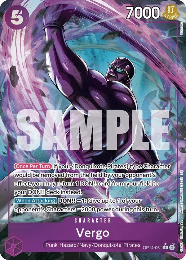 ONE PIECE VERGO OP14-061 ALT ART
