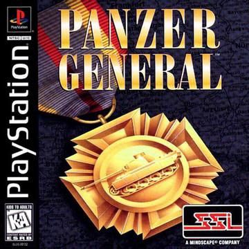 PS1 PANZER GENERAL BLACK LABEL CIB