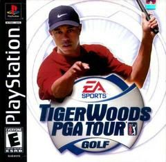 PS1 TIGER WOODS PGA TOUR GOLF BLACK LABEL CIB