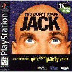 PS1 YOU DONT KNOW JACK BLACK LABEL CIB